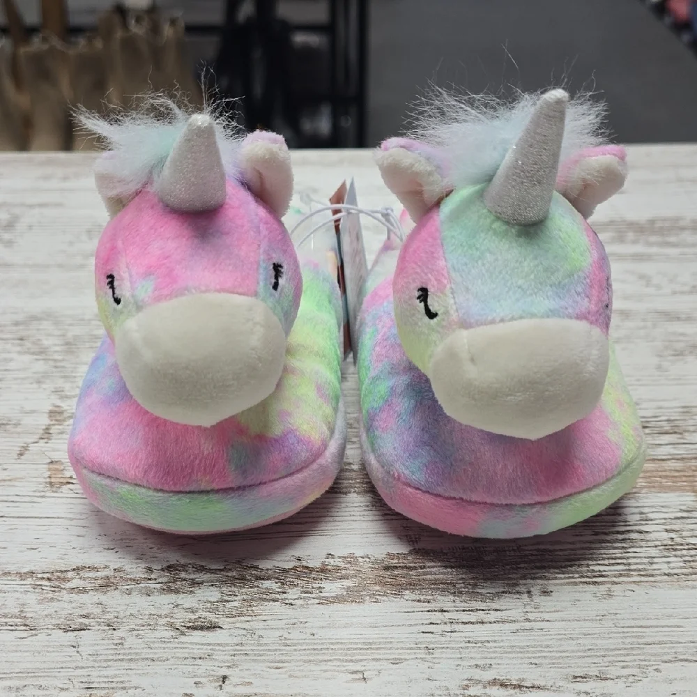 Cat & Jack™ Magic Unicorn Slippers | Small (5/6)